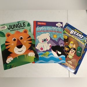 3 Children’s coloring books